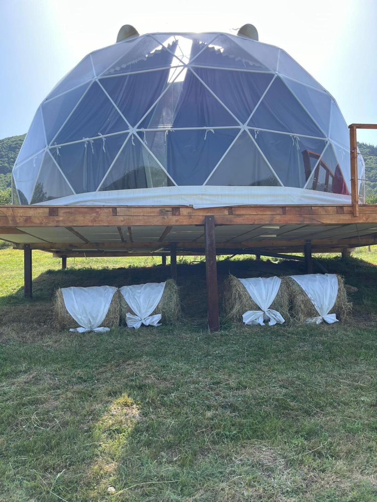Starry Dome - Manta'S Retreat Glamping Cornereva Hotel Kültér fotó